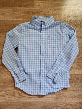 JANIE & JACK plaid button down shirt